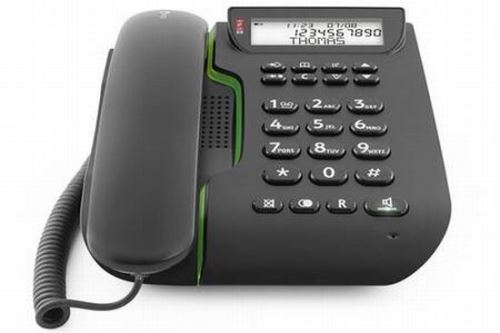 Téléphone filaire Doro Comfort 3000 Noir