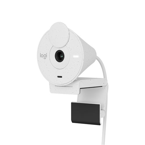 Logitech Brio 300 Webcam FullHD Blanc Brut - Image 5