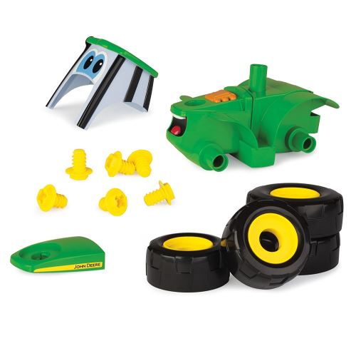 Jeu De Construction Johnny Deere Avec Tournevis Électronique - Jouet Éducatif Pour Enfants Dès 18 Mois