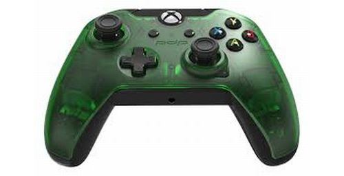Manette Xbox One filaire PDP Verte