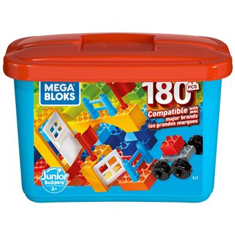 Jeu de construction Mega Bloks Junior Builders 180 pièces
