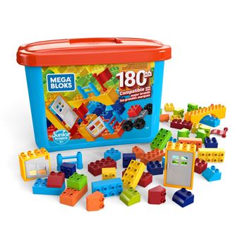 Jeu de construction Mega Bloks Junior Builders 180 pièces