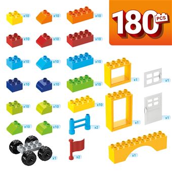 Blocs de construction larges – 170 pcs – Magasin de jouets et jeux