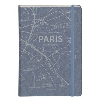 Carnet A5 avec Elastique Clairefontaine Jean Recyclé Modèle aléatoire