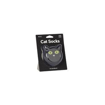 Chaussettes hautes et mi-bas Doiy Chat Noir