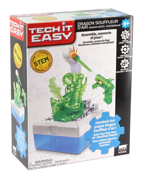 Jeu scientifique Tech It Easy Dragon souffleur d'air
