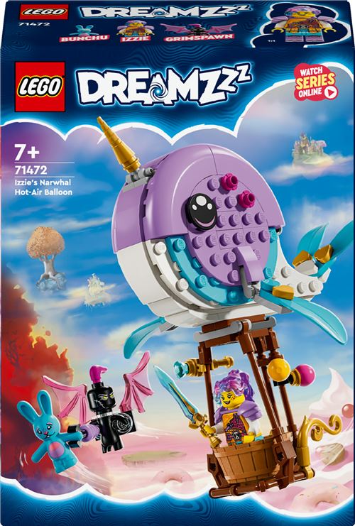 LEGO® DREAMZzz 71472 La montgolfière narval d'Izzie