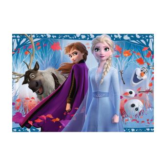 Puzzles 2 x 12 pièces Ravensburger Voyage vers l'inconnu Disney Frozen La Reine des Neiges 2