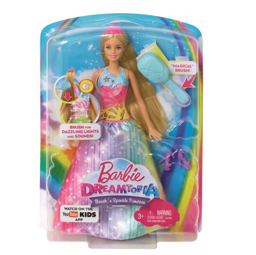 Poupée Barbie Dreamtopia Princesse Arc-en-ciel sons et lumières