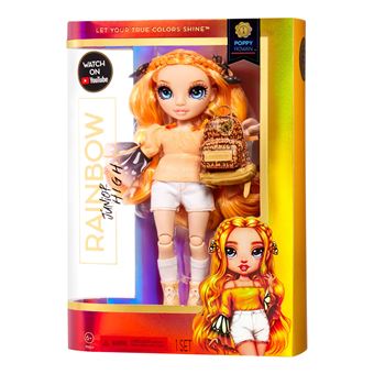 Poupée Rainbow High Jr High Poppy Rowan Orange