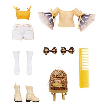 Poupée Rainbow High Jr High Poppy Rowan Orange