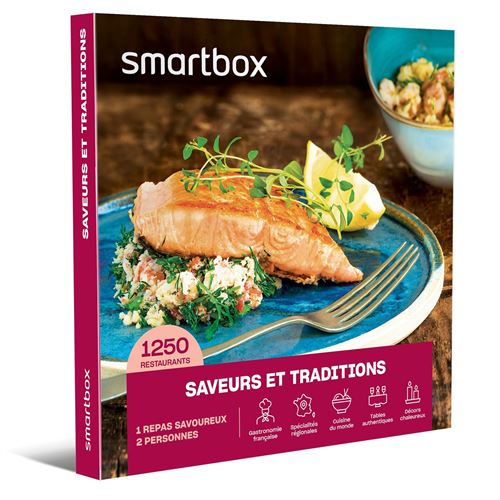 Coffret cadeau SmartBox Saveur et traditions