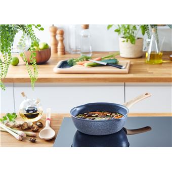 Poêle profonde Tefal® Natural Force G2667702 26 cm Noir