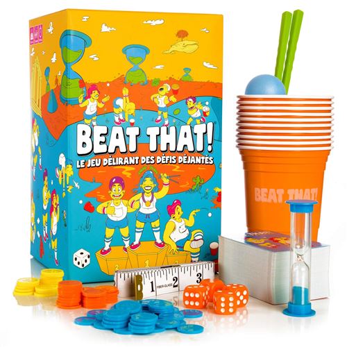 Jeu de société BEAT THAT! Le Jeu Délirant des Défis Déjantés