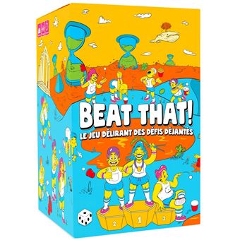 Jeu d’ambiance Cartamundi BEAT THAT! Le Jeu Délirant des Défis Déjantés