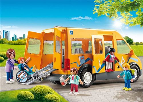 Playmobil City Life 9419 Bus scolaire Playmobil Achat prix