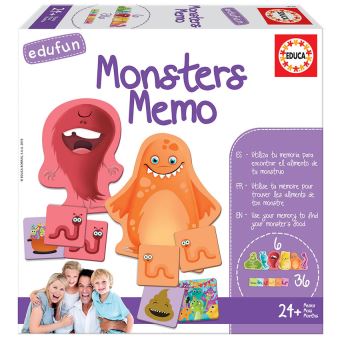 Monsters Memo Educa