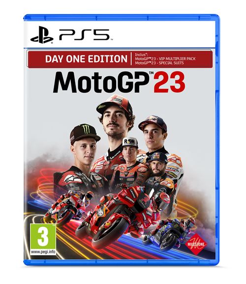 Pochette avant du jeu MotoGP 23 Day One Edition PS5