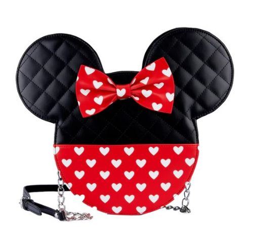Déguisement Funko Loungefly Disney Mickey and Minnie Valentines Reversible Crossbody Bag