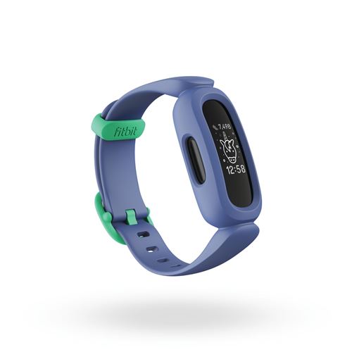 Bracelet connecté Fitbit Ace 3 Bracelet Bleu cosmique et vert astral