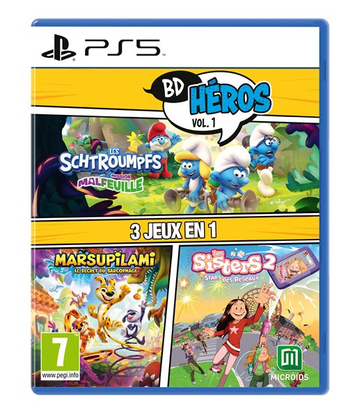 Pack BD Heros Vol.1 PS5
