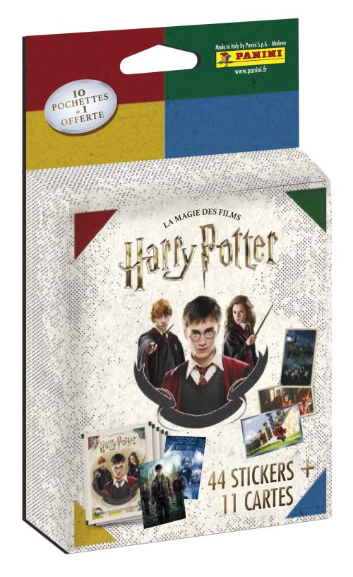 Panini Harry Potter – Une Année à Poudlard 2023 – 25 Sachets D'Autocollants à Collectionner – 204 Autocollants + 50 Cartes