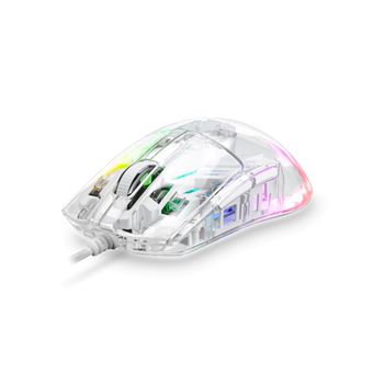 Souris gaming filaire Alpha Omega Players Light Transparent - 1