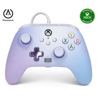 Manette filaire améliorée PowerA pour Xbox Series X|S Rêve pastel