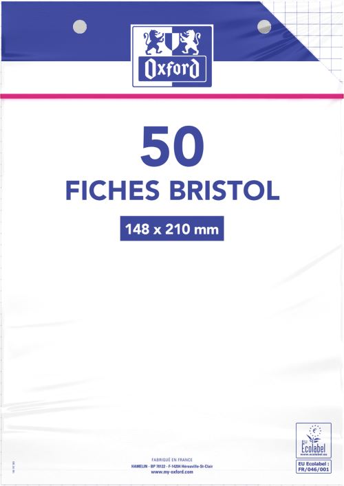OXFORD PQT 50 BRISTOL A5 PERFO Q5