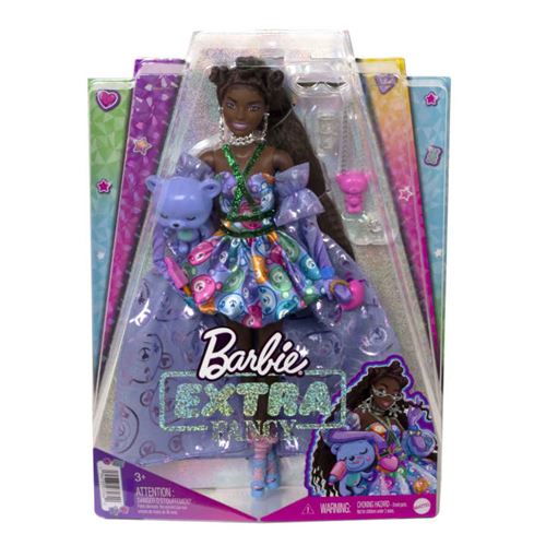 Poupée Barbie Extra Glamour en Bleu
