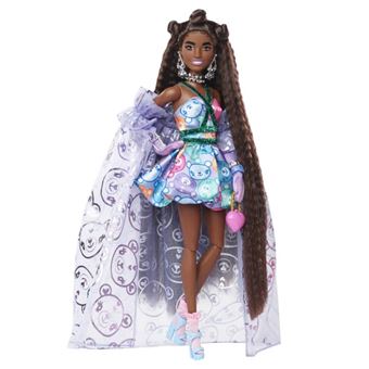 Poupée Barbie Extra Glamour en Bleu
