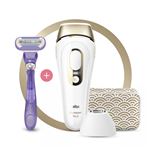 Epilateur à lumière pulsée Braun Silk Expert Pro 5 PL5137 Blanc et Or