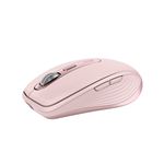 Logitech MX Anywhere 3S - Souris - optique - 6 boutons - sans fil - Bluetooth - récepteur USB Logitech Logi Bolt - rose