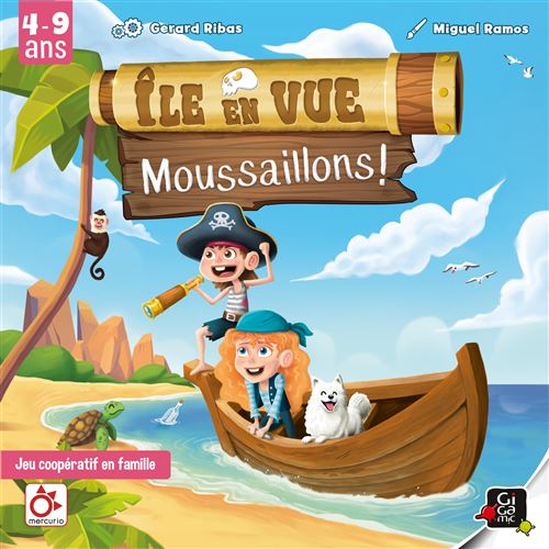 Jeu d’ambiance Gigamic Ile en Vue Moussaillons !