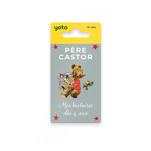 Carte pour conteuse à histoire Yoto Père Castor Mes histoires dès 4 ans - Yoto