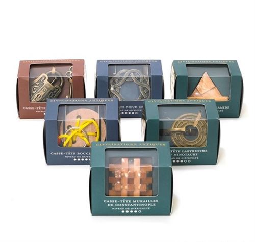 Boite de Casse-tête anciennes civilisations Modèle aléatoire