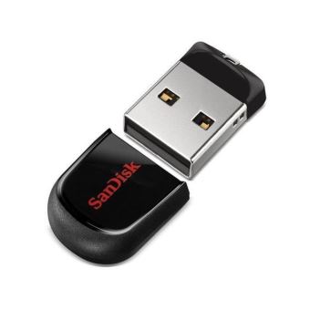 Clé USB SanDisk Cruzer Fit V2 16 Go Noir - 1