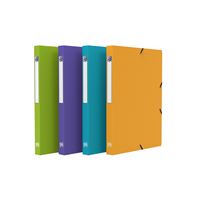 Boîte de classement avec élastique Oxford Memphis 25 mm Modèle aléatoire