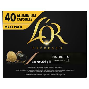 Capsules café L'Or Expresso Ristretto N11 X40