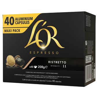 Capsules café L'Or Expresso Ristretto N11 X40