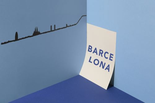 Accessoire de décoration The Line Barcelone Noir