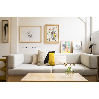 Accessoire de décoration The Line Barcelone Noir