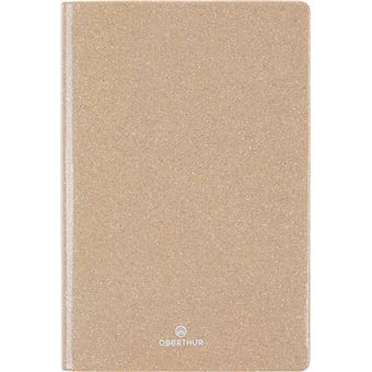 Agenda Scolaire Oberthur 2025-2026 - Semainier Boréal Jaune Moutarde 16x24 Cm 3 Langues