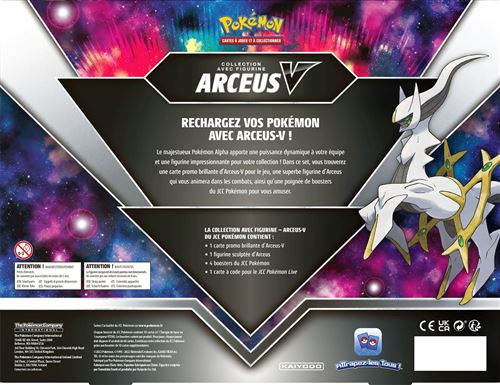Carte Pokémon - Coffret Arceus-v à Prix Carrefour