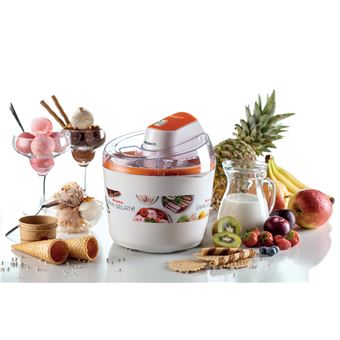 Ariete Gran Gelato Ijsmaker 12 W Wit en Orange