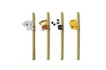 KIKERLAN PAILLES EN BAMBOO ANIMAUX