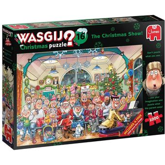 Puzzle 2 x 1000 pièces Diset Wasgij Christmas 16