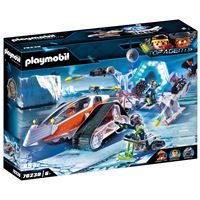 Playmobil Spy Team – Camion Et Navette Avec 2 Personnages, Accessoires – Véhicule Flottant, Dès 4 Ans