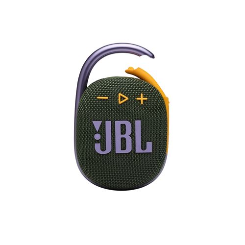 JBL Clip 4 - Haut-parleur - pour utilisation mobile - sans fil - Bluetooth - vert
