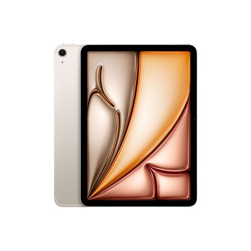 Apple iPad Air 11" Puce Apple M2 256 Go Lumière Stellaire 5G 6 ème génération 2024 - Apple